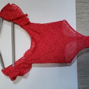 Free people intimates lace body suit
